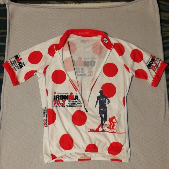 NWOT Sugoi Ironman event cycling / biking jersey - Picture 3 of 5